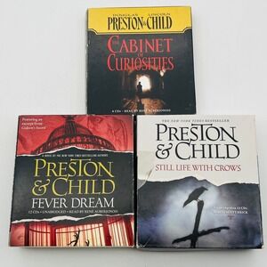 Preston & Child Pendergast Audiobook Lot 3 Cabinet Curiosities Fever Dream CD